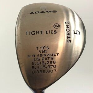 Adams Tight Lies Strong 5 T 19° S VMI Air Assault LH Golf Club Super Shaft